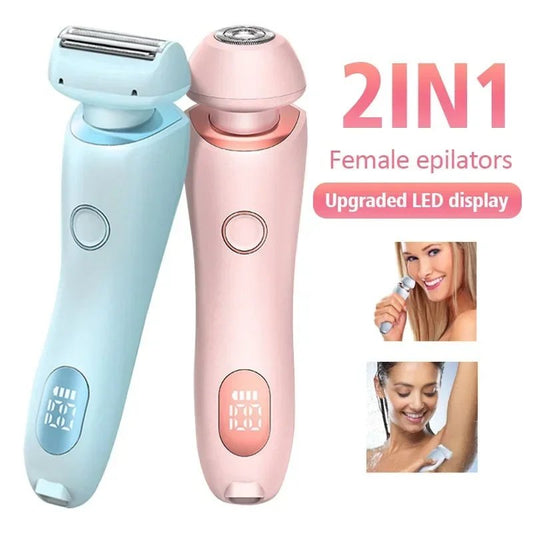 Smooth Skin Shaver 2 In 1 | Axsoo75